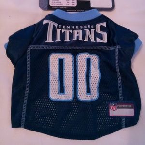 Nashville Titans pet jersey